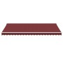 Toldo retráctil automático burdeos 500x300 cm by , Awnings - Ref: Foro24-3215307, Price: 487,25 €, Discount: %