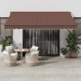 Toldo retráctil manual marrón 400x300 cm von , Markisen - Ref: Foro24-3215705, Preis: 246,31 €, Rabatt: %