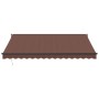 Toldo retráctil manual marrón 400x300 cm von , Markisen - Ref: Foro24-3215705, Preis: 246,31 €, Rabatt: %
