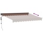 Toldo retráctil automático burdeos 300x250 cm by , Awnings - Ref: Foro24-3215713, Price: 302,26 €, Discount: %