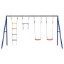 Set de columpios de exterior con columpios, trapecio y escalera von , Schaukeln und Spielgeräte - Ref: Foro24-3283625, Preis:...