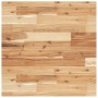 Tablero de mesa cuadrado madera maciza acacia 60x60x4 cm
