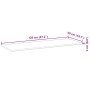 Encimera tocador baño madera acacia acabado aceite 120x50x2 cm by , bathroom vanities - Ref: Foro24-3279696, Price: 72,89 €, ...