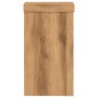 Soportes de plantas 2 uds madera roble artisian 10x10x18 cm von , Topfständer - Ref: Foro24-852887, Preis: 19,02 €, Rabatt: %