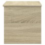 Caja de almacenaje madera ingeniería roble sonoma 60x35x35 cm by , Storage trunks - Ref: Foro24-840676, Price: 53,78 €, Disco...