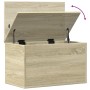 Caja de almacenaje madera ingeniería roble sonoma 60x35x35 cm by , Storage trunks - Ref: Foro24-840676, Price: 53,78 €, Disco...