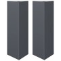 Jardineras 2 uds acero gris antracita 30x26x75 cm von , Töpfe und Pflanzgefäße - Ref: Foro24-851148, Preis: 82,69 €, Rabatt: %