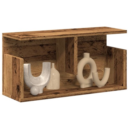 Mueble de pared madera de ingeniería envejecida 60x20x30 cm de , Estantes y estanterías - Ref: Foro24-854830, Precio: 31,28 €...