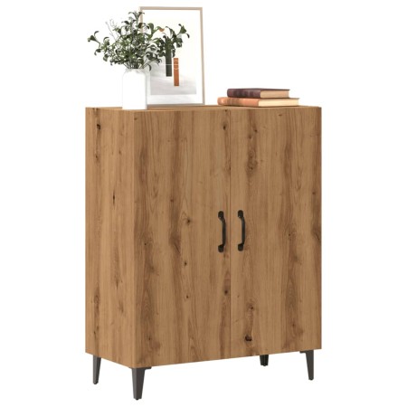 Aparador de madera de ingeniería roble artisan 70x34x90 cm by , Sideboards - Ref: Foro24-856889, Price: 95,34 €, Discount: %