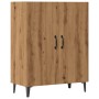 Aparador de madera de ingeniería roble artisan 70x34x90 cm by , Sideboards - Ref: Foro24-856889, Price: 95,34 €, Discount: %