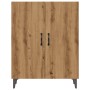 Aparador de madera de ingeniería roble artisan 70x34x90 cm by , Sideboards - Ref: Foro24-856889, Price: 95,34 €, Discount: %