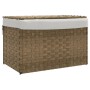 Cesto para la ropa sucia con tapa ratán sintético 55,5x35x34 cm by , Laundry baskets - Ref: Foro24-372049, Price: 62,33 €, Di...