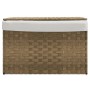 Cesto para la ropa sucia con tapa ratán sintético 55,5x35x34 cm by , Laundry baskets - Ref: Foro24-372049, Price: 62,33 €, Di...
