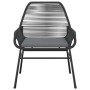 Set de comedor de jardín 7 piezas cojines ratán sintético negro von , Gartensets - Ref: Foro24-3334567, Preis: 584,13 €, Raba...