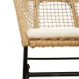Juego de comedor de jardín 7 pzas con cojines ratán PE marrón by , Garden sets - Ref: Foro24-3334609, Price: 440,89 €, Discou...