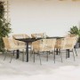 Juego de comedor de jardín 7 pzas con cojines ratán PE marrón von , Gartensets - Ref: Foro24-3334623, Preis: 593,09 €, Rabatt...