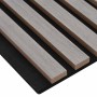 Paneles acústicos de pared 2 uds listones 60,5x60 cm von , Wandverkleidung - Ref: Foro24-42002579, Preis: 47,35 €, Rabatt: -5%%