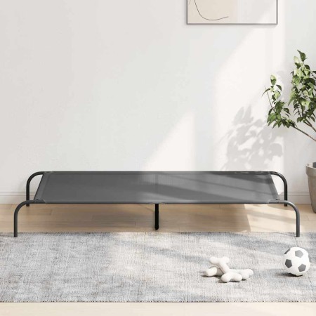 Cama elevada para perros gris 150x90x20 cm textilene y acero von , Betten für Hunde - Ref: Foro24-42000845, Preis: 32,19 €, R...