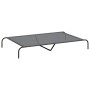 Cama elevada para perros gris 150x90x20 cm textilene y acero von , Betten für Hunde - Ref: Foro24-42000845, Preis: 32,19 €, R...
