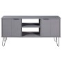 Mueble de TV New York madera maciza de pino gris von , TV-Möbel - Ref: Foro24-321146, Preis: 68,50 €, Rabatt: %