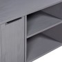 Mueble de TV New York madera maciza de pino gris von , TV-Möbel - Ref: Foro24-321146, Preis: 68,50 €, Rabatt: %