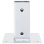 Bases para postes cuadradas 12 uds. Plata 71x71 mm de , Postes de cerca - Ref: Foro24-42000007, Precio: 57,63 €, Descuento: %