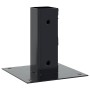 Bases para postes cuadradas 4 uds. Antracita 46x46 mm de , Postes de cerca - Ref: Foro24-42000018, Precio: 27,98 €, Descuento: %