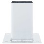 Bases para postes cuadradas 12 uds. Plata 91x91 mm de , Postes de cerca - Ref: Foro24-42000011, Precio: 65,72 €, Descuento: %