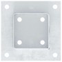 Bases para postes cuadradas 12 uds. Plata 91x91 mm de , Postes de cerca - Ref: Foro24-42000011, Precio: 65,72 €, Descuento: %