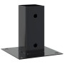 Bases para postes cuadradas 4 uds. Antracita 71x71 mm de , Postes de cerca - Ref: Foro24-42000024, Precio: 24,01 €, Descuento: %