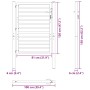 Puerta de jardín con cerradura de aluminio negra 100x120 cm by , garden gates - Ref: Foro24-42004147, Price: 299,92 €, Discou...