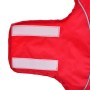 Chubasquero perros con tiras reflectantes poliéster rojo XXS | Foro24.es | Tu tienda online para hogar, jardín y más Foro24.es