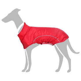 Chubasquero perros con tiras reflectantes