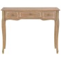 Mesa consola tocador con 3 cajones marrón von , Seitentische - Ref: Foro24-280047, Preis: 162,65 €, Rabatt: %