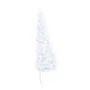 Medio árbol de Navidad con luces y bolas blanco 240 cm by vidaXL, Christmas trees - Ref: Foro24-3077658, Price: 76,50 €, Disc...