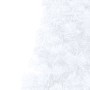 Medio árbol de Navidad con luces y bolas blanco 240 cm by vidaXL, Christmas trees - Ref: Foro24-3077658, Price: 77,71 €, Disc...
