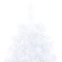 Medio árbol de Navidad con luces y bolas blanco 240 cm by vidaXL, Christmas trees - Ref: Foro24-3077658, Price: 77,71 €, Disc...