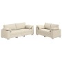 Sofá de 2 piezas con cojines de Lino de by , Sofas - Ref: Foro24-3324689, Price: 542,73 €, Discount: %