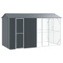 Aviario para Pájaros con Extensión Antracita 210x442x247 cm Acero von , Füße und Vogelkäfige - Ref: Foro24-3325153, Preis: 1,...