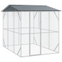 Aviario para pájaros Antracita 310x227x247 cm Acero von , Füße und Vogelkäfige - Ref: Foro24-3325160, Preis: 579,57 €, Rabatt: %