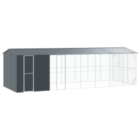 Aviario para aves con extensión antracita 310x838x247 cm acero de , Pies y jaulas para pájaros - Ref: Foro24-3325164, Precio:...