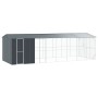Aviario para aves con extensión antracita 310x838x247 cm acero de , Pies y jaulas para pájaros - Ref: Foro24-3325164, Precio:...
