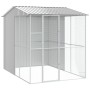 Aviario para aves Gris 215x310x247 cm Acero von , Füße und Vogelkäfige - Ref: Foro24-3325177, Preis: 623,37 €, Rabatt: %
