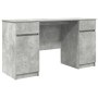 Escritorio Gris Concreto 140x49x76 cm Madera elaborada de , Escritorios - Ref: Foro24-3328510, Precio: 146,72 €, Descuento: %