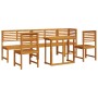 Juego de comedor de jardín de 6 piezas de madera de acacia von , Gartentische - Ref: Foro24-3328697, Preis: 491,77 €, Rabatt: %