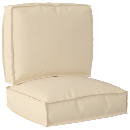 Conjunto de cojines de pallet de 2 piezas  en tela oxford beige | Foro24.es | Tu tienda online para hogar, jardín y más Foro24.es
