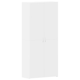 Armario para Zapatos Blanco 80x35.5x180 cm Madera by , Shoe racks and shoe organizers - Ref: Foro24-3333836, Price: 167,50 €,...