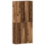Armario para Zapatos de Madera Antigua 80x35,5x180 cm de Madera Ingenierizada de , Zapateros y organizadores de calzado - Ref...