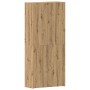 Armario para Zapatos Artesano Roble 80x35,5x180 cm Madera Elaborada de , Zapateros y organizadores de calzado - Ref: Foro24-3...