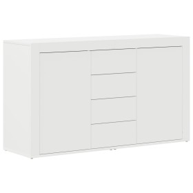 Aparador Blanco Blanco Madera 120 x 36 x 69 cm Almacenamiento von , Sideboards - Ref: Foro24-3333856, Preis: 134,49 €, Rabatt...